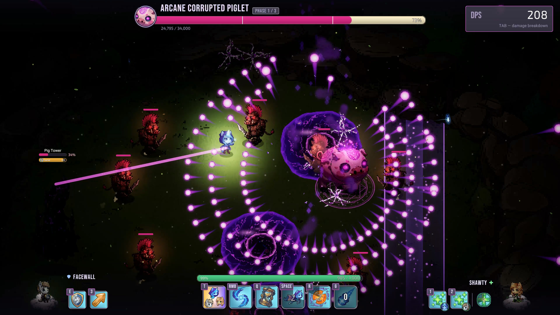 Arcane Corrupted Piglet